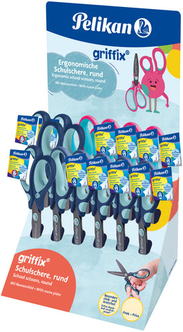 PELIKAN Display Schere Griffix 605397 ass. 12 Stk.