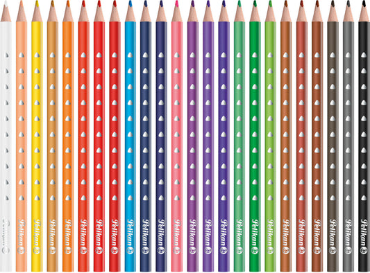 PELIKAN Buntstifte dünn Silverino 700665 24 Farben