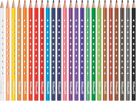 PELIKAN Buntstifte dünn Silverino 700665 24 Farben