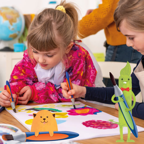 PELIKAN Pinselset Griffix 700726 3-teilig 3 Farben