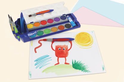 PELIKAN Pinselset Griffix 700726 3-teilig 3 Farben