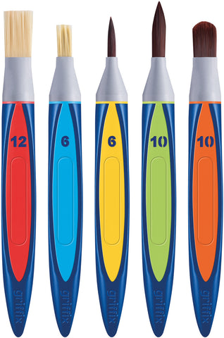 PELIKAN Pinselset Griffix 700733 5-teilig 5 Farben