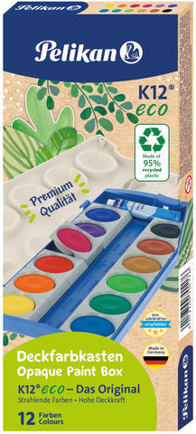 PELIKAN Farbkasten K12 eco 701174 12 Farben