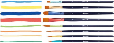 PELIKAN Pinselset Premium 701181 8 Pinsel