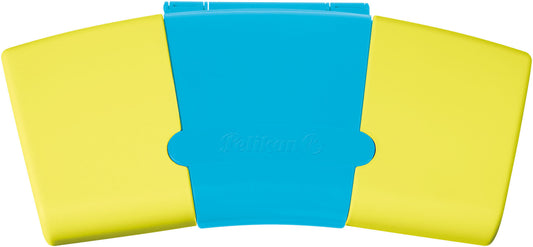 PELIKAN Farbkasten ProColor 701204 Türkis/Neongelb 12 Farben