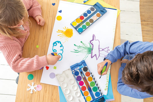 PELIKAN Farbkasten K24 eco 701303 blau 24 Farben