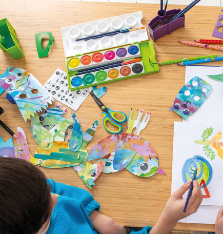 PELIKAN Farbkasten K12 701310 grün 12 Farben