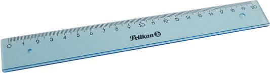 PELIKAN Massstab 20cm 7137448 Transparent-Bläulich, Blister