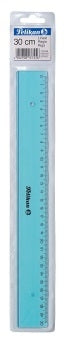 PELIKAN Lineal 30cm 7137455 transaparent blau
