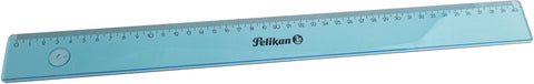 PELIKAN Massstab 40cm 7190000 Transparent-Bläulich, Blister
