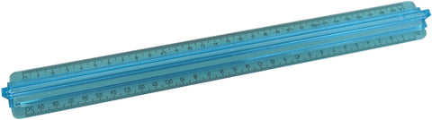 PELIKAN Massstab 30cm 7191805 Transparent-Bläulich, Griff