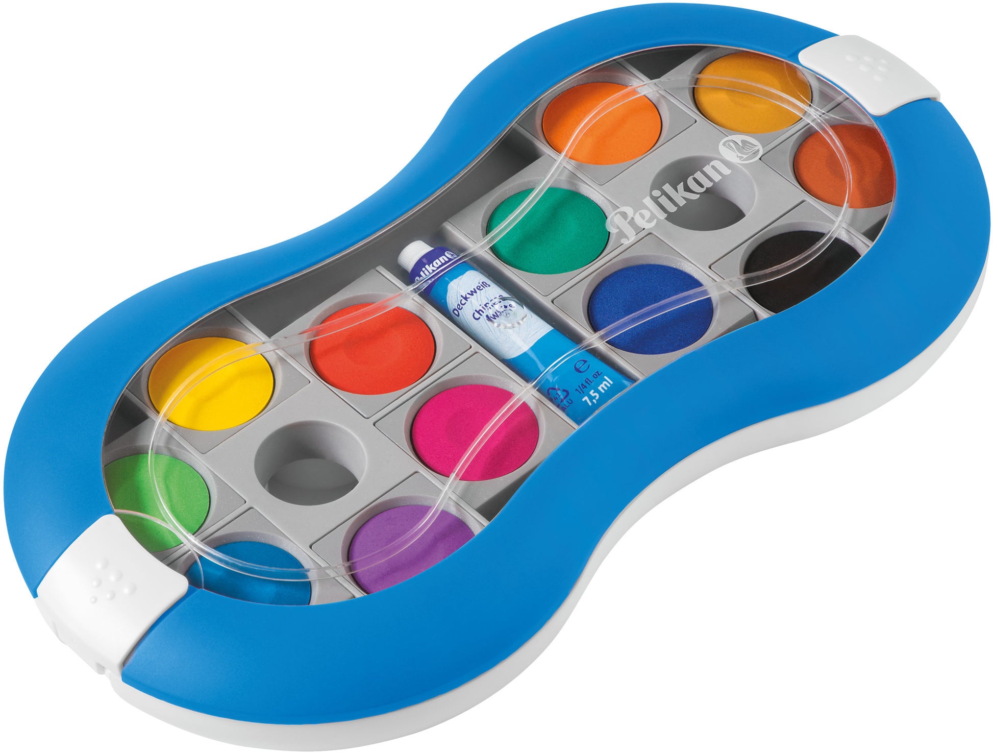 PELIKAN Deckfarbkasten Space 724617 Tube 12+1 Stück