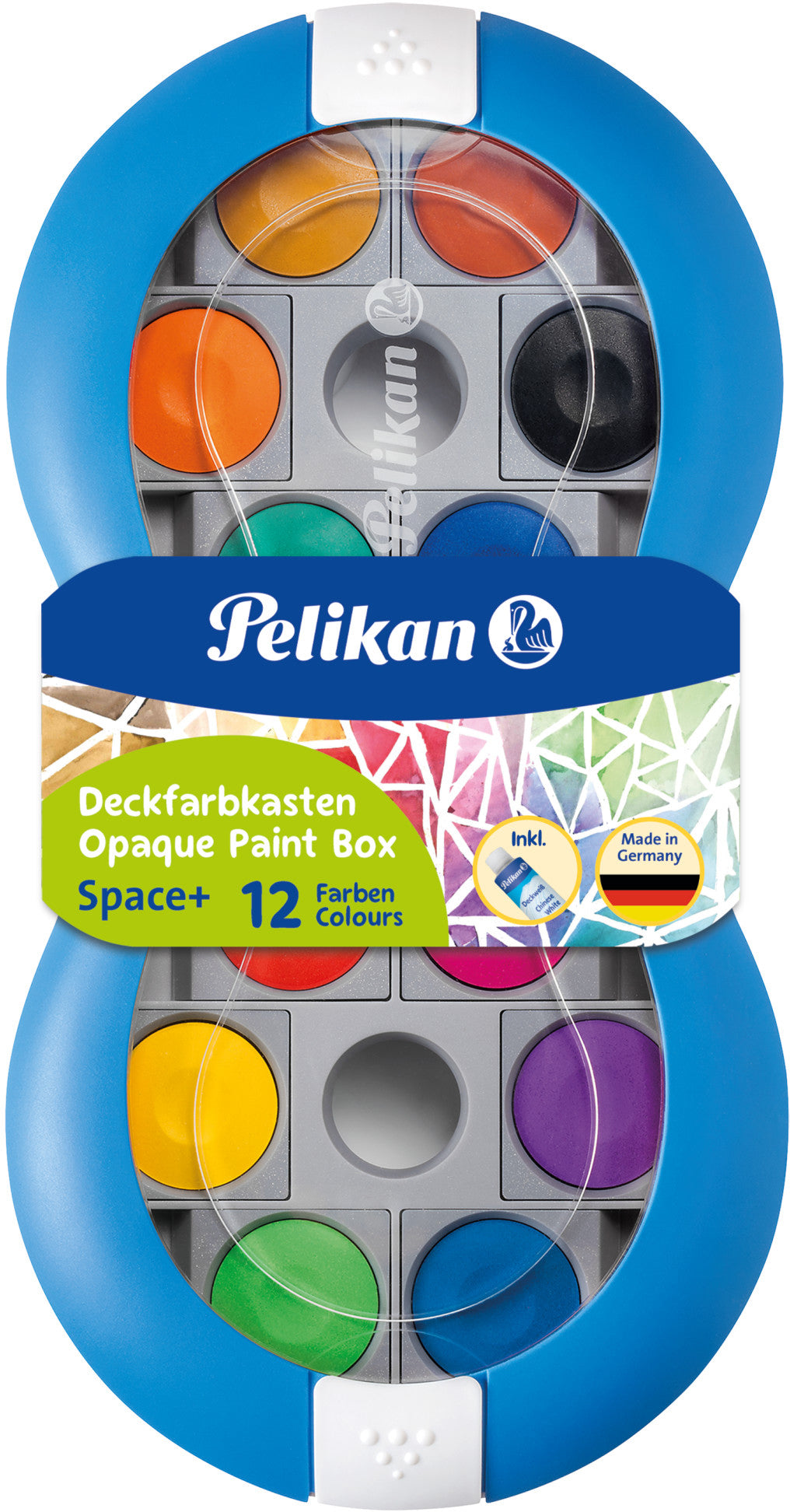 PELIKAN Deckfarbkasten Space 724617 Tube 12+1 Stück