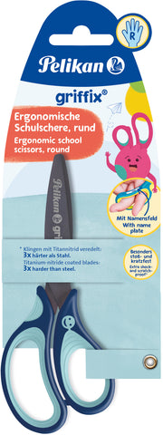 PELIKAN griffix Schere Blau 803502 Rechtshänder