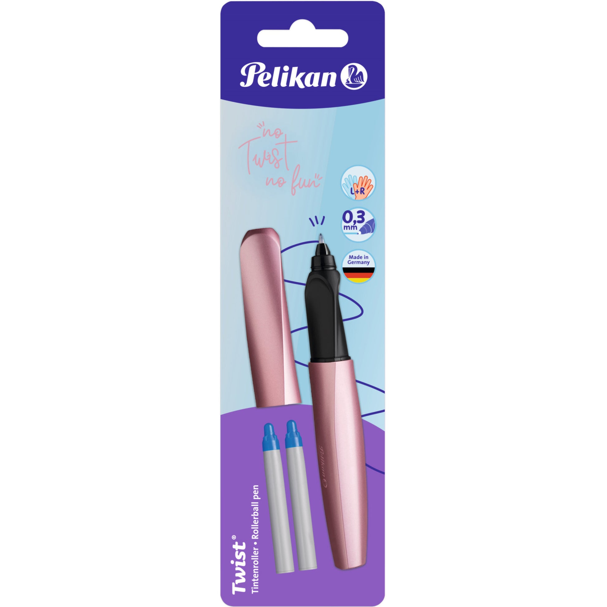 PELIKAN Tintenroller Twist M 806305 Girly rose