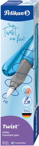 PELIKAN Füllhalter Twist M 811255 Frosted Blue
