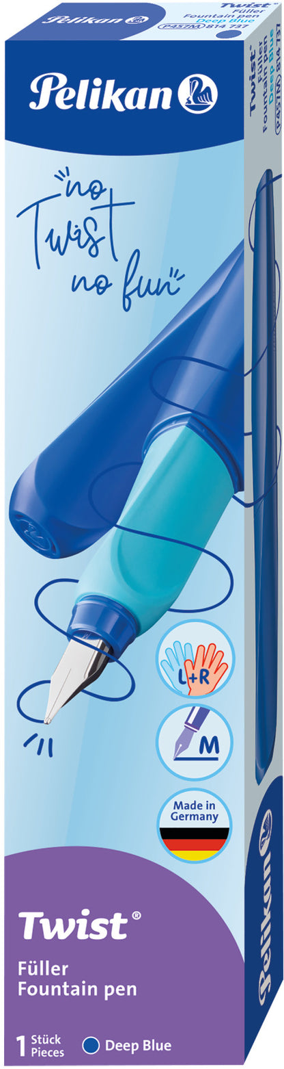 PELIKAN Füllhalter Twist M 814737 Deep Blue