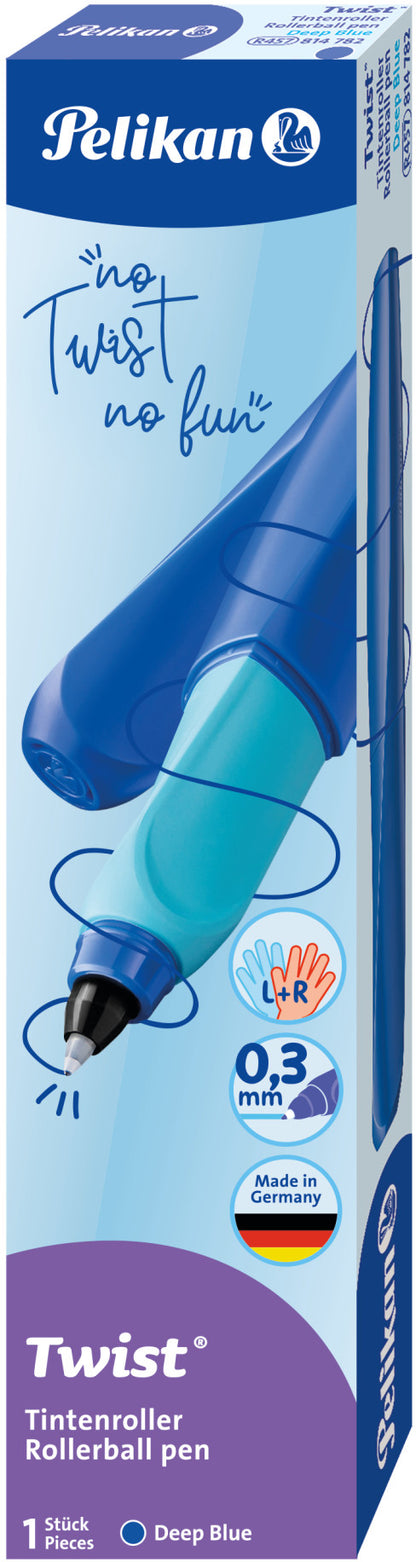 PELIKAN Tintenroller Twist M 814782 Deep Blue