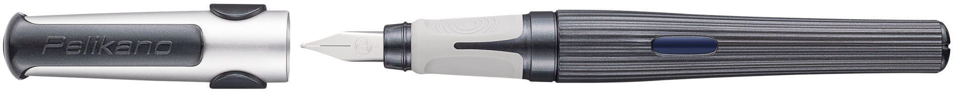 PELIKAN Füllhalter Structure M 824507 grau, Rechtshänder