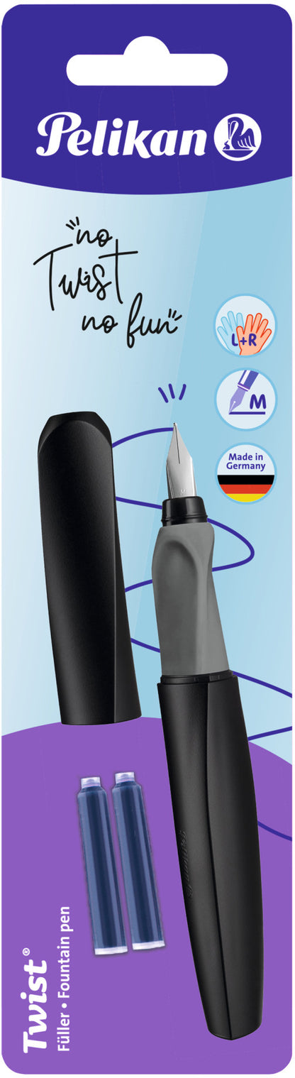 PELIKAN Füllhalter Twist M 946814 schwarz