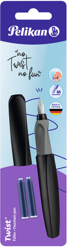 PELIKAN Füllhalter Twist M 946814 schwarz