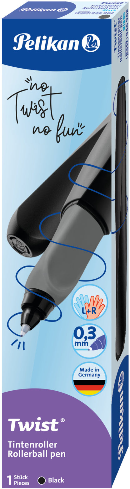 PELIKAN Tintenroller Twist R457 946962 schwarz