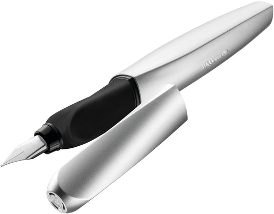 PELIKAN Füllhalter Twist M 947366 silber