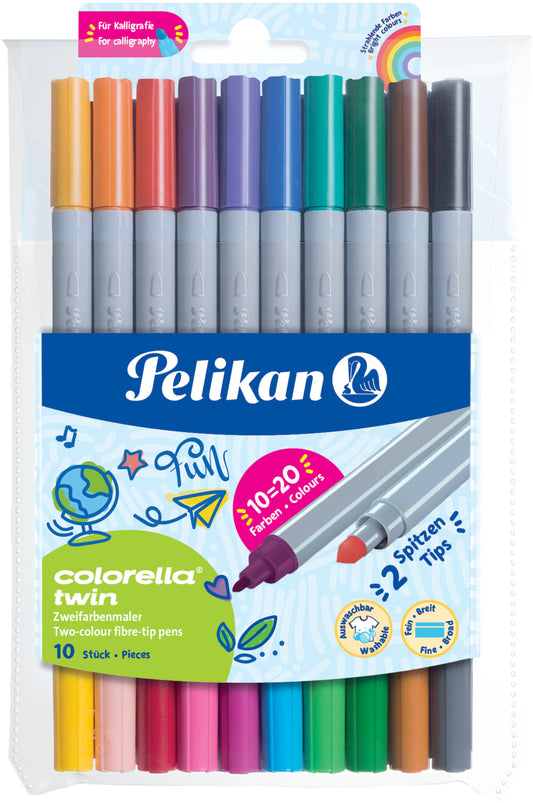 PELIKAN Colorella Twin 2mm C304/10 10er Etui