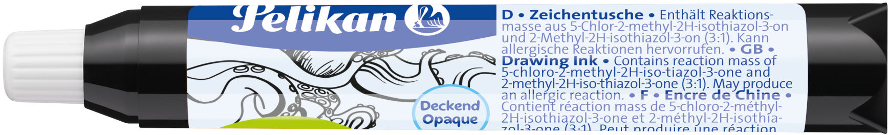 PELIKAN Tusche-Patrone 9ml P/17 schwarz