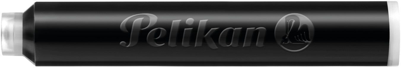 PELIKAN Tintenpatrone TP/6/2/B schwarz 12 Stück, Blister