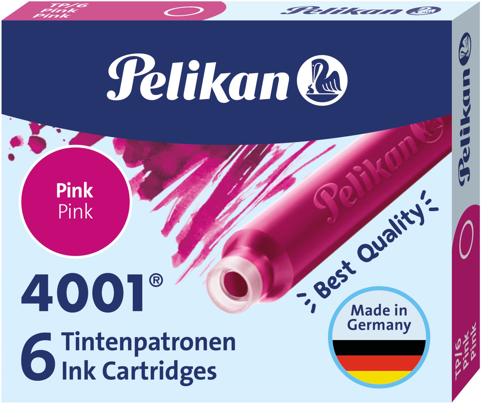 PELIKAN Tintenpatrone TP/6 pink 6 Stück