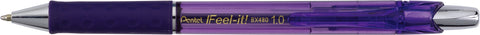 PENTEL Kugelschreiber Feel-it 1mm BX480-V violett