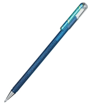 PENTEL Roller Hybrid Dual Metallic K110-DCX blau/metallic grün 1.0mm