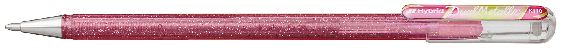 PENTEL Roller Hybrid Metal 1mm K110-DMPX pink/grün/gold