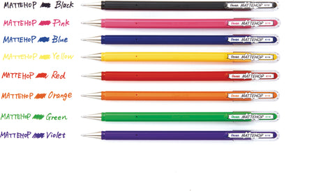 PENTEL Gel-Tintenroller Mattehop K110-VAX Mattehop schwarz