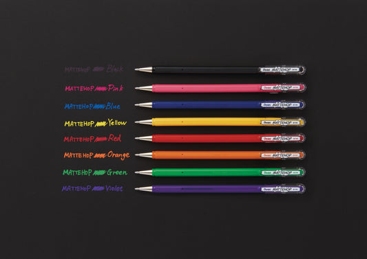 PENTEL Gel-Tintenroller Mattehop K110-VPX Mattehop pink