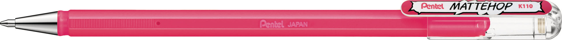 PENTEL Gel-Tintenroller Mattehop K110-VPX Mattehop pink