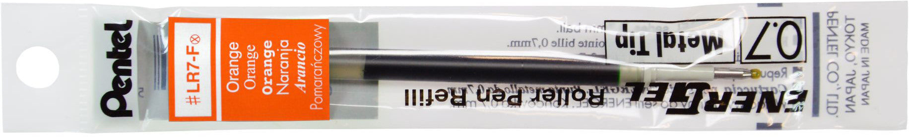 PENTEL EnerGel Mine 0.7mm LR7-FX orange