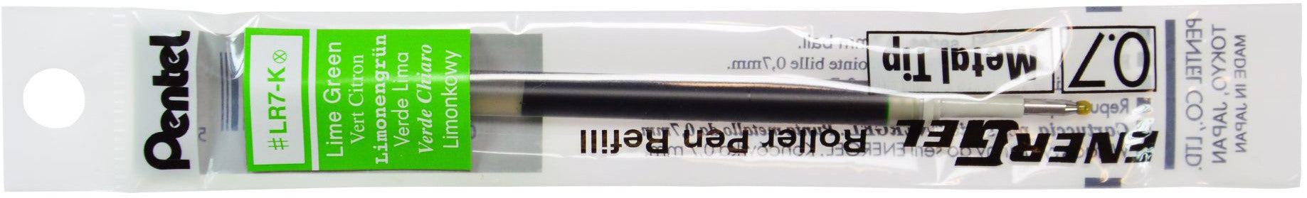 PENTEL EnerGel Mine 0.7mm LR7-KX hellgrün