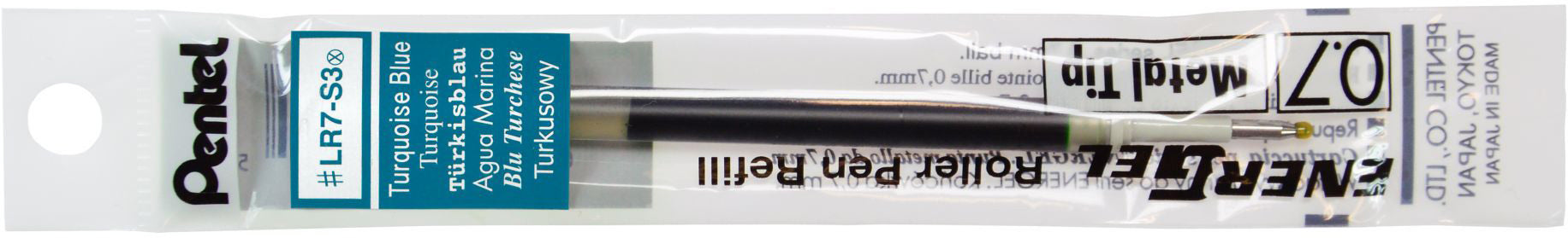 PENTEL EnerGel Mine 0.7mm LR7-S3X türkis