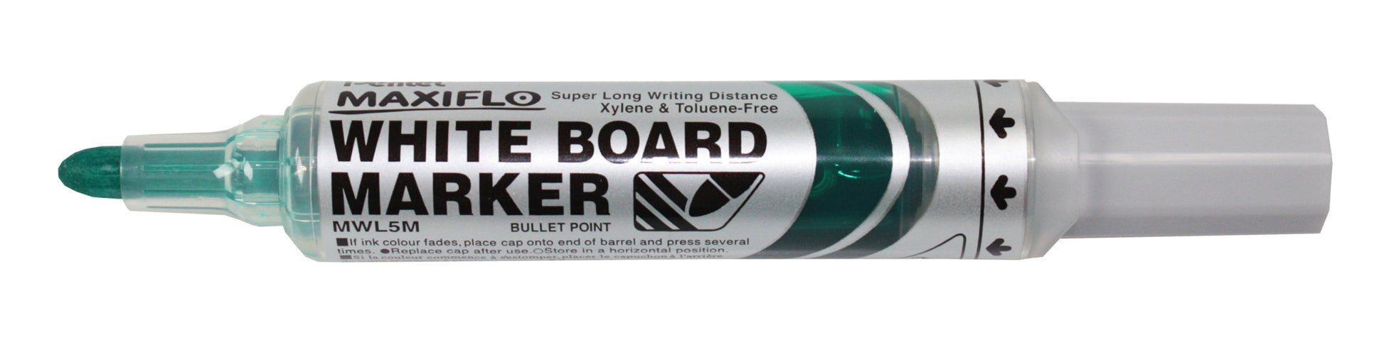 PENTEL Whiteboard Marker 6mm MWL5M-DO grün