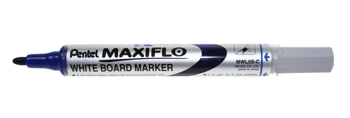 PENTEL Whiteboard Marker MAXIFLO 4mm MWL5S-C blau