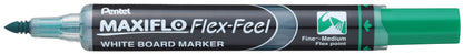 PENTEL Whiteboard Marker Maxiflo MWL5SBF-4 FlexFeel, 4 Stück