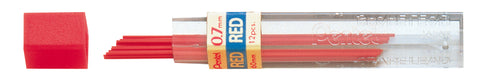 PENTEL Minen 0,7mm PPR-7 rot 12 Stück