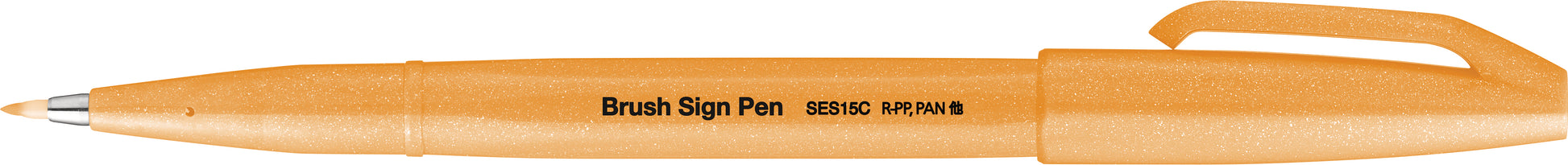 PENTEL Brush Sign Pen SES15C-FFX Fluo orange
