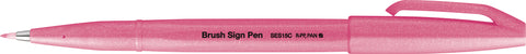 PENTEL Brush Sign Pen SES15C-FPX Fluo pink