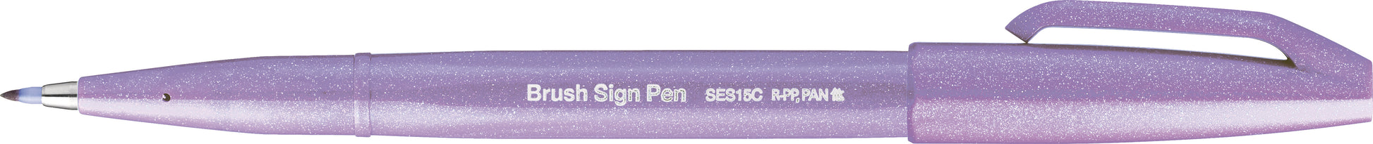 PENTEL Brush Sign Pen SES15C-V3X hell-violett