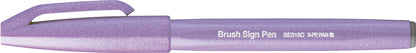 PENTEL Brush Sign Pen SES15C-V3X hell-violett