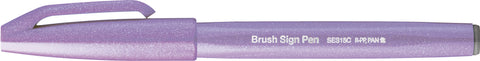 PENTEL Brush Sign Pen SES15C-V3X hell-violett
