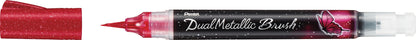 PENTEL Brushpen Dual Metallic XGFH-8 assortiert 8 Stück